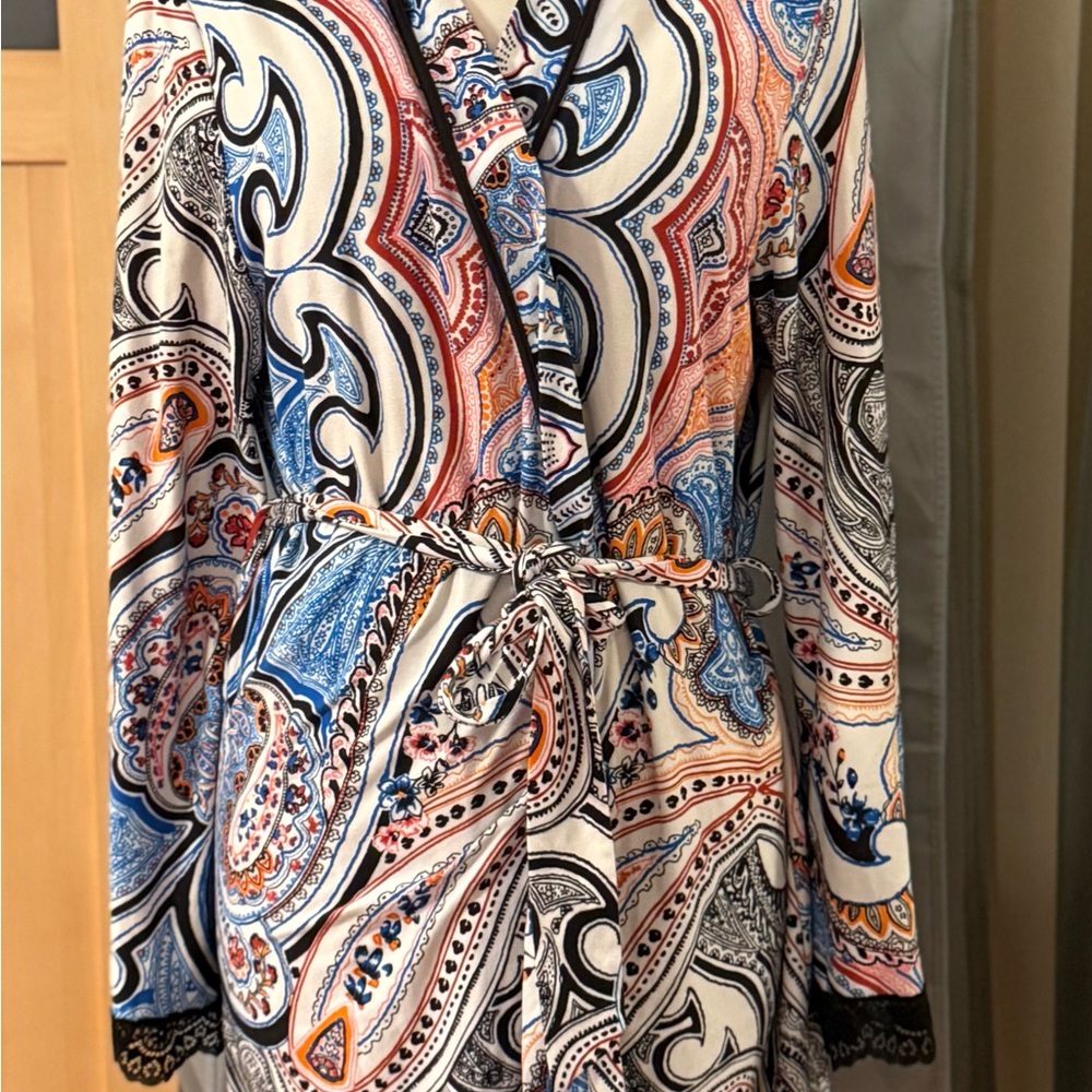 Colorful Paisley Robe